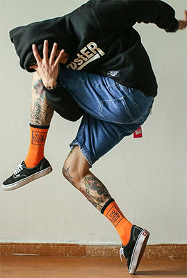 15路站牌袜饰美学产品展示