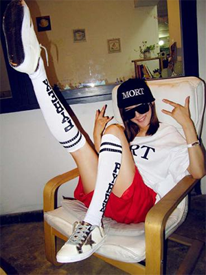 15路站牌袜饰美学产品展示