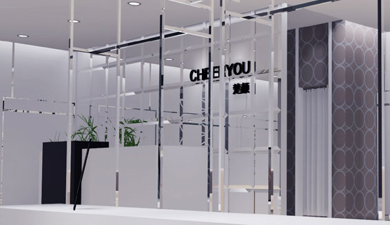 服装店铺图片，CHEERYOU楚颜服装橱窗