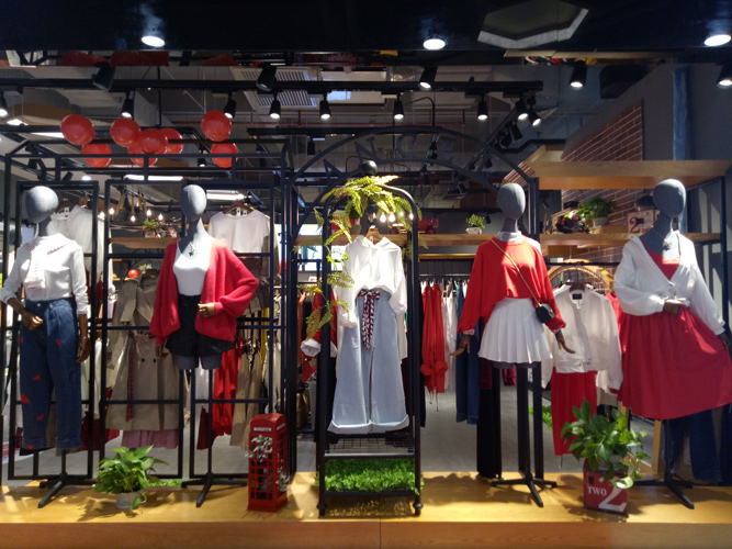 天使韩城店铺图