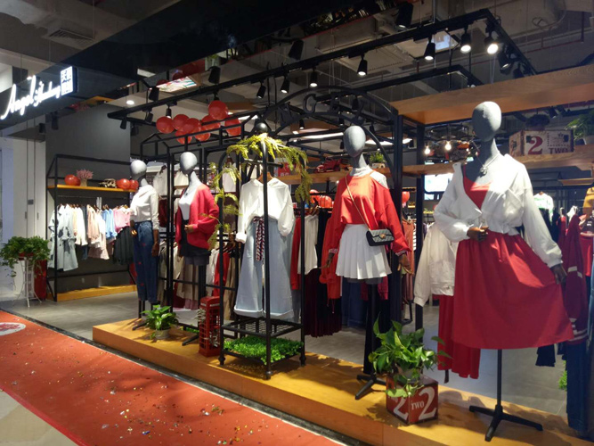 天使韩城店铺图