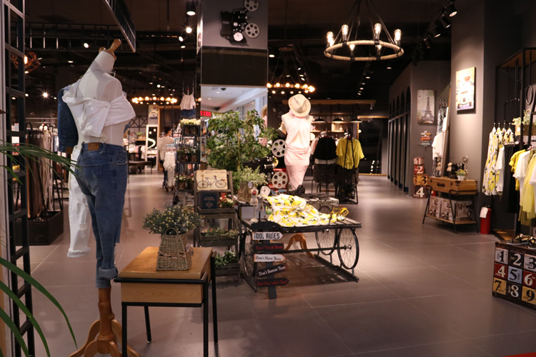 天使韩城店铺图