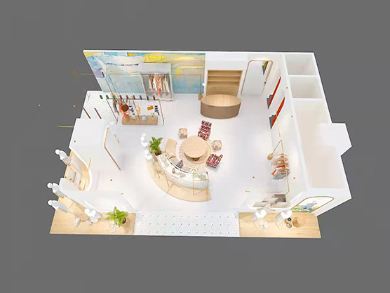 一城画一店铺图