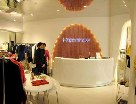 红袖女装终端形象