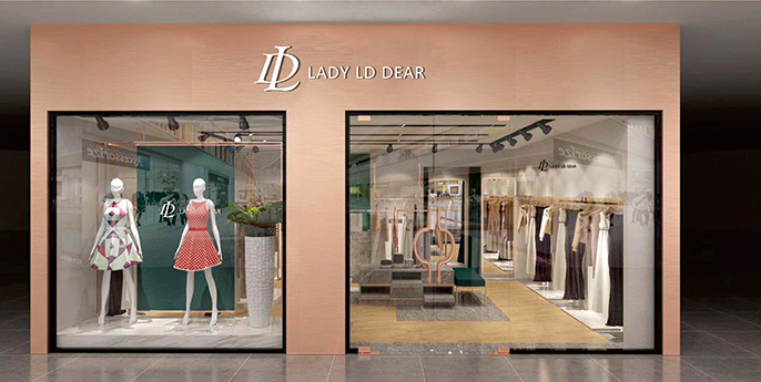 LD女装店铺展示