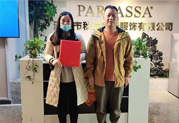 芭妃莎客户签约