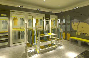 小犀牛品牌童装,店铺展示