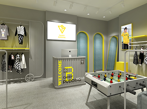 糖果布丁终端形象