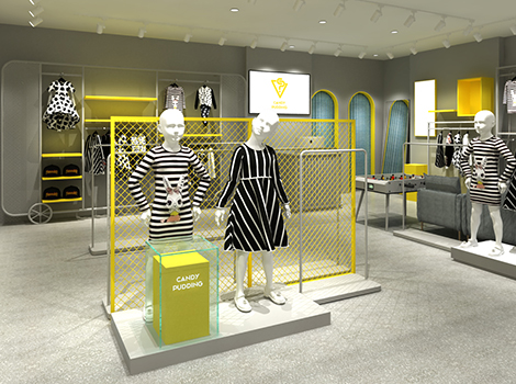 糖果布丁终端形象