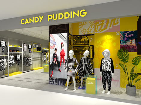 糖果布丁终端形象