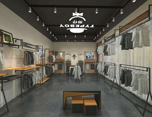 形仔童装店铺图