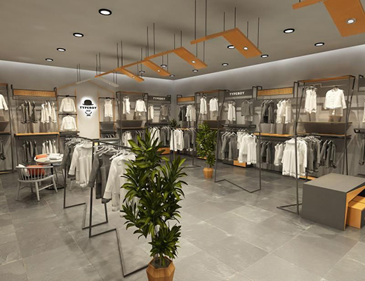 形仔童装店铺图