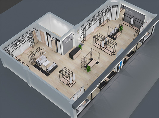 唯可佳店铺图滚动展示