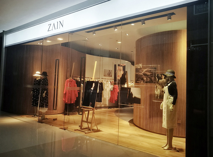 ZAIN形上店铺展示